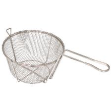 Winco FBR-11, 11.25x6-Inch 4-Mesh Round Wire Fry Basket