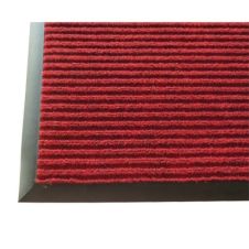 Winco FMC-310U, 36x120-Inch Vinyl Needle Ribbed Carpet Entrance Floor Mat, Burgundy