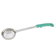 Winco FPP-4, 4-Ounce Food Perforated Portioner with Green Handle, One-Piece