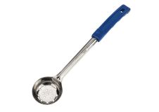 Winco FPPN-2, 2 Oz Stainless Steel Perforated Food Portioner, Blue, NSF