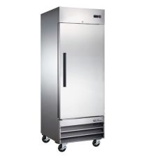 Omcan FR-CN-0737E-HC, 29-inch 1 Solid Door Stainless Steel Reach-In Freezer, 20.6 Cu.Ft