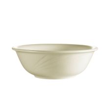 C.A.C. GAD-81, 48 Oz 8-Inch Bone White Porcelain Nappie Bowl, DZ