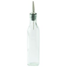 Winco GOB-8, 8-Ounce Glass Oil or Vinegar Cruet with Pourer