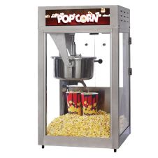 Nemco GS1516, 16 Oz Black and Stainless Steel Popcorn Machine, 120V (Discontinued)