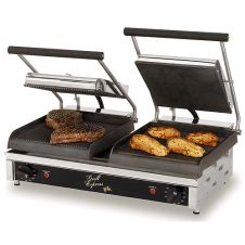 Star Manufacturing GX20IG, Grill Express Countertop Double Electric Panini Grill, UL