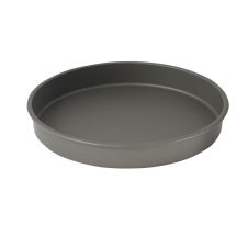 Winco HAC-142, 14-Inch Diameter 2-Inch High Deluxe Round Non-Stick Cake Pan, Hard Anodized Aluminum