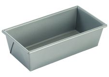 Winco HLP-105, 10"x5"x3" Aluminized Steel Non-Stick Loaf Pan for 1.5-Lbs Loaf, EA