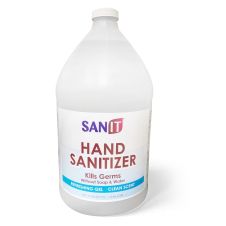 Sanit HSAN 4/CS 1-Gallon Professional Use Gel Hand Sanitizer 70% Isopropyl Alcohol
