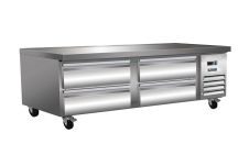 IKON ICBR-74 74-inch 4 Drawers Refrigerated Chef Base