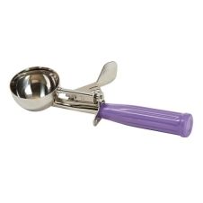 Winco ICD-16P, Ice Cream Disher with Purple Handle, Size 16, Allergen Free