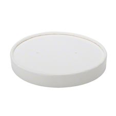 Karat CKDL115PPRW, Double Poly-Coated Paper Lid for 32 Oz Containers, 500/CS