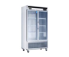 Kool-It KВЅR-2G, 54-inch 2 Glass Doors Upright Bottom Mount Refrigerator