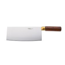C.A.C. KCCW-84, 8-Inch Chinese Cleaver w/ Wooden Handle