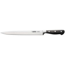 C.A.C. KFCV-G101, 10-inch Schnell Stainless Steel Carving Knife with Granton Edge