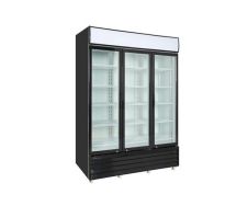 Kool-It KGM-75 78-inch Triple Glass Door Merchandising Refrigerator