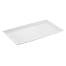 C.A.C. KSE-541, 13.5-Inch Super White Porcelain Deep Platter, DZ