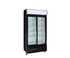 Kool-It KSM-42 52-inch Double Glass Door Merchandising Refrigerator