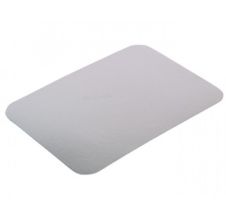 Handi-Foil 1/2 Size Sheet Cake Foil Pan w/High Dome Lid 50/PK
