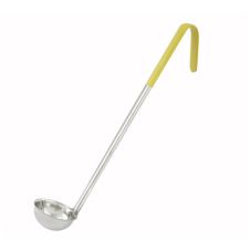 Winco LDC-1, 1-Ounce One-Piece Yellow Ladle