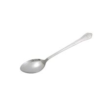 Winco LE-13, 13-Inch Elegance Solid Serving Spoon, Stainless Steel