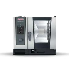 Rational ICC 6-HALF E 208/240V 1 PH (LM200BE), Half Size Electric Combi Oven with Controls