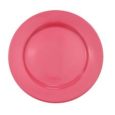 C.A.C. LV-7-R, 7.25-Inch Red Stoneware Dinner Plate, 3 DZ/CS