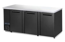 Maxximum MCBD90-3B, 23-Cu.Ft. 3 Section Back Bar Cabinet, Refrigerated