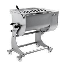 Omcan MM-IT-0120, 43-inch Heavy-Duty Stainless Steel Meat Mixer, 264 lbs Capacity