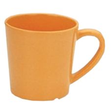 Yanco MS-9018YL 7 Oz Milestone Melamine Yellow Mug/Cup, 48/CS