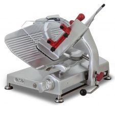 Omcan MS-IT-0330-C, 13-inch Blade Anodized Aluminum Gear-Driven Meat Slicer
