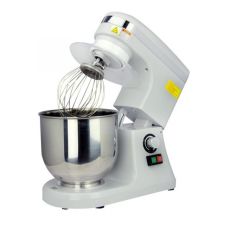 Omcan MX-CN-0007-HG, 7 Qt Stainless Steel Gray Baking Mixer with Guard