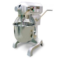 Omcan MX-CN-0020-T, 20 Qt Stainless Steel Baking Mixer with Guard and Timer