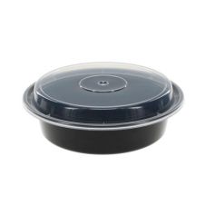 Pactiv NC723B-NS, 24 Oz Newspring Microwavable Takeout Container and Lid Combo, 150/CS