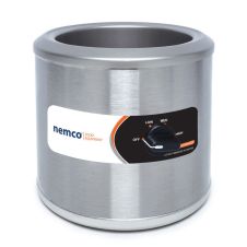 Nemco 6100A, 7 Qt. Round Countertop Warmer, 120V, 550W