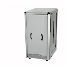 Winco NH-7, 4.6x4x7.5-Inch Stainless Steel Full Size Napkin Dispenser