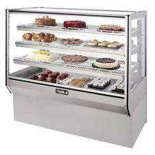 Leader NHBK36DRY, 36-Inch Dry Non-Refrigerated High Bakery Case with 3 Shelves