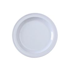 Yanco NS-105W 5.5-Inch Nessico Melamine Round White Plate, 48/CS