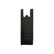 NWLIQB2BK, 6.75x4.33x19.5-Inch 2 Bottle Black Non Woven Reusable Liquor Bag, 1000/CS