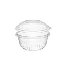 Dart PET16BCD 16-Ounce PresentaBowls Clear PET Bowl with a Dome Lid, 252/CS