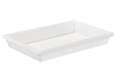 Winco PFFW-3, 18x26x3-Inch White Polypropylene Food Storage Box