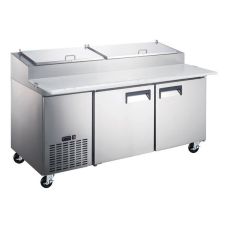 Coldline PIC2 71-inch Refrigerated Pizza Prep Table, 9 Pans