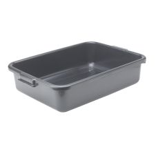 Winco PL-5K, 20.25x15.5x5-Inch Black Dish Box