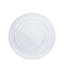 Dart PL4N, Solo Clear PET Lid for Souffles Portion Containers, 2500/CS