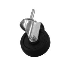 Thunder Group PLCB3140, 3-Inch Rubber Wheel Caster