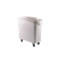 Thunder Group PLIB021C, 3x29.25-Inch 21 Gal Polypropylene Ingredient Bin with Casters And Scoop