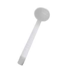 Thunder Group PLOP010WH, 10.5-Inch, 1-Ounce One Piece Polycarbonate Ladle, White