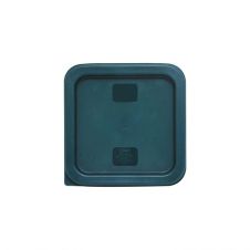 Thunder Group PLSFT0204C, Plastic Square Lid For 2,4-Quart Container, Green