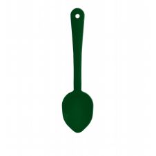 Thunder Group PLSS111GR, 11-Inch Polycarbonate Solid Serving Spoon, Green, 12/CS