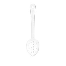 Thunder Group PLSS113CL, 11-Inch Polycarbonate Perforated Serving Spoon, Clear, 12/CS