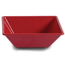 Thunder Group PS5008RD 52 Oz 8 x 2 1/2 Inch Deep Western Passion Red Melamine Square Bowl, EA